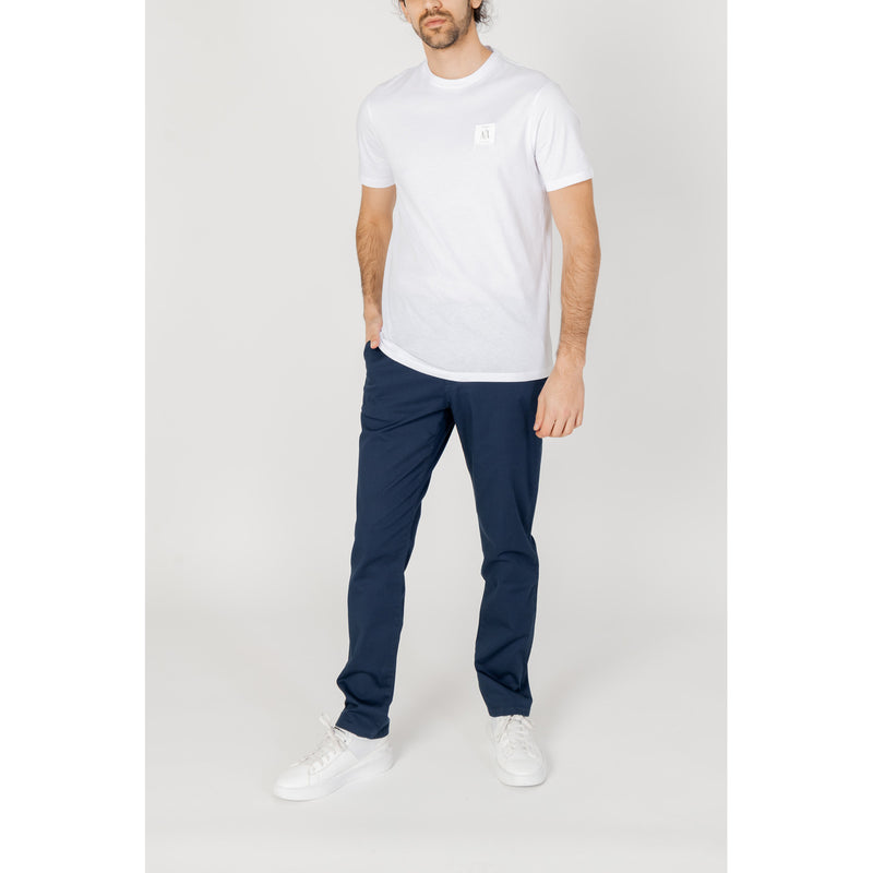 Pantalon bleu Armani Exchange pour hommes Collection printemps/été