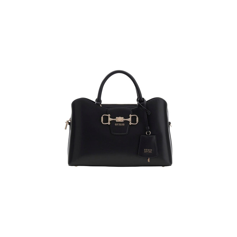 Guess Black Handbag with Shoulder Strap and Pockets