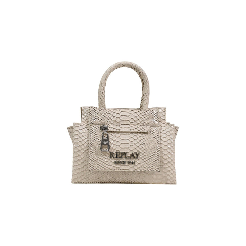 Grey Handbag with Multiple Pockets by Replay