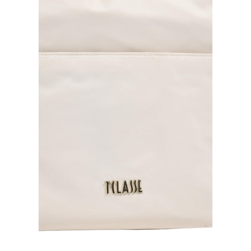 Alviero Martini Prima Classe Beige Shoulder Bag with Zip Pocket