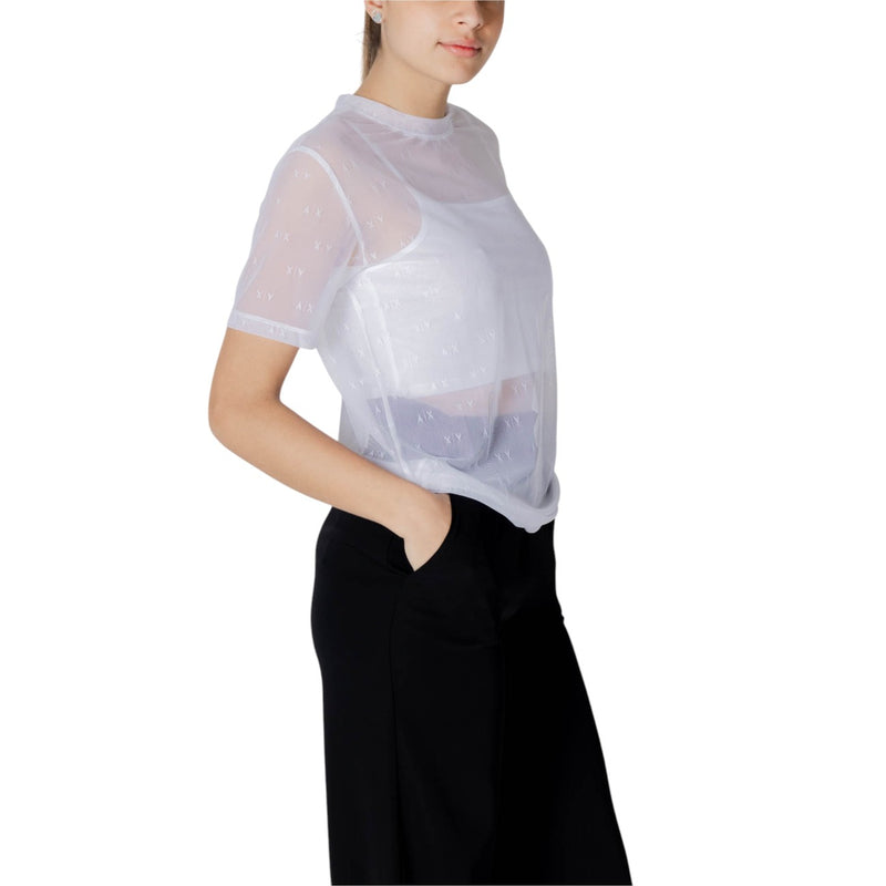 Top transparent pour femmes avec débardeur blanc