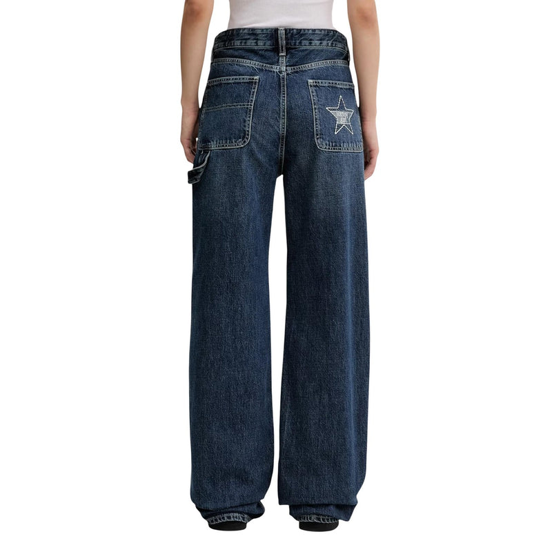 Jean bleu en coton biologique pour femme Tommy Hilfiger