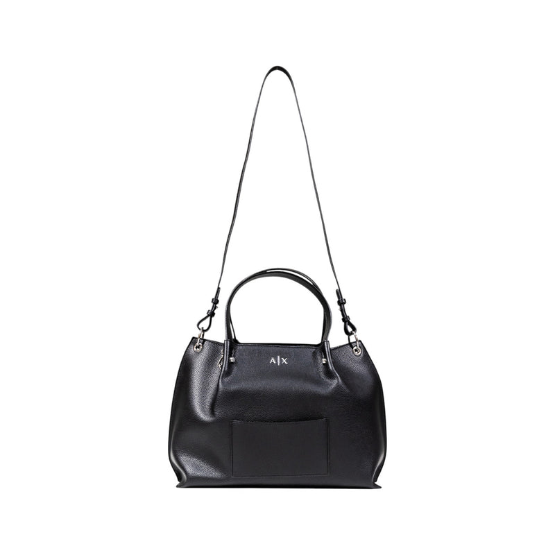 Armani Exchange Black Handbag with Inner Pouch