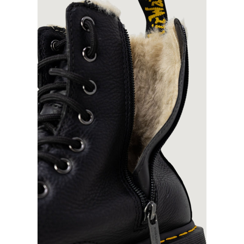 Dr. Martens Black Leather Ankle Boots for Women