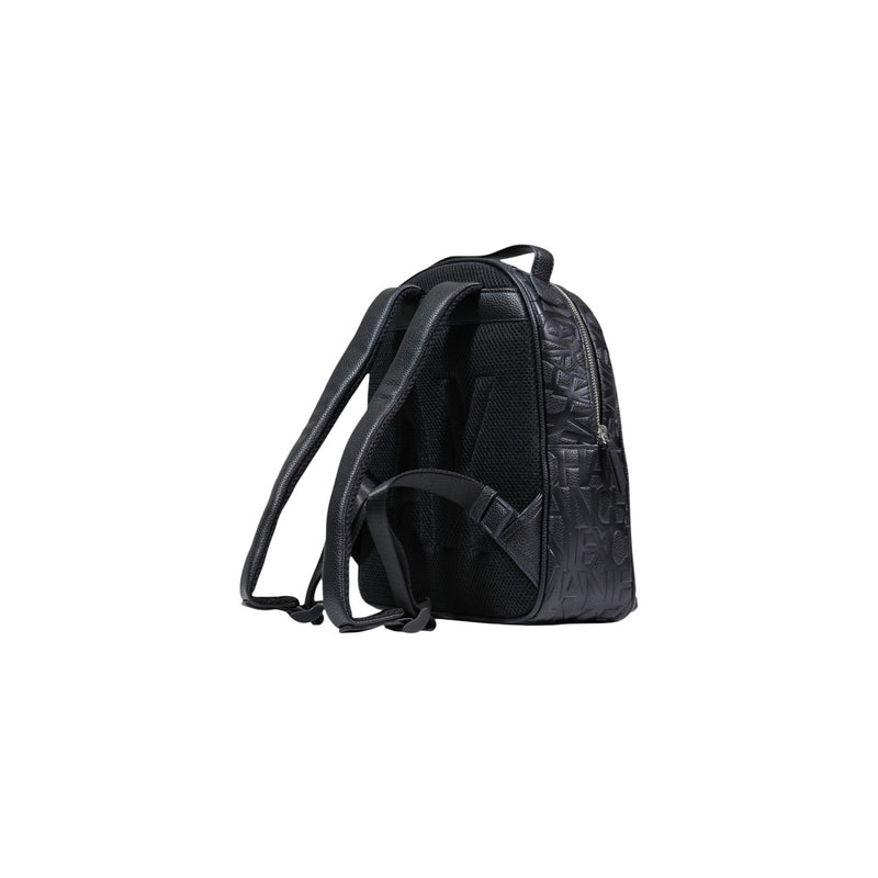 Armani Exchange Black Polyester Rucksack for Women