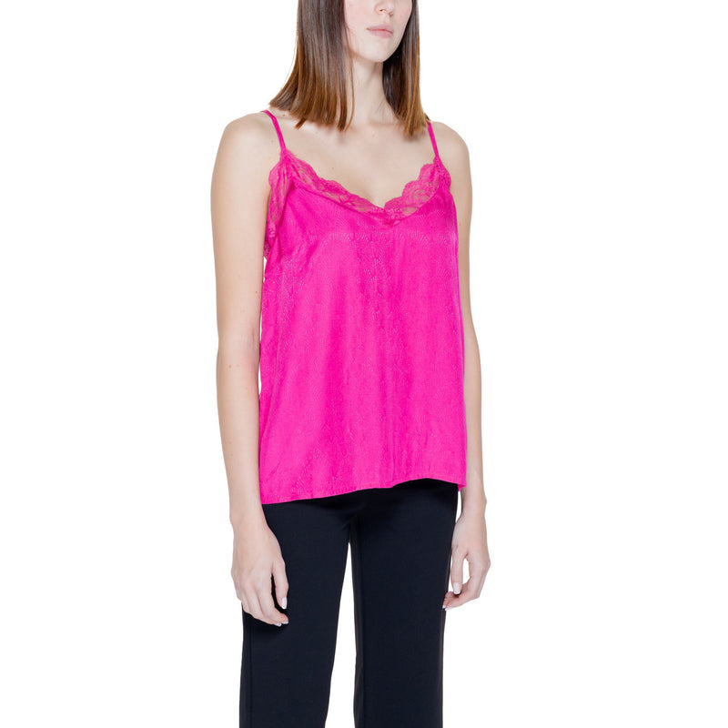 Vila Clothes Débardeur en viscose fuchsia pour femmes