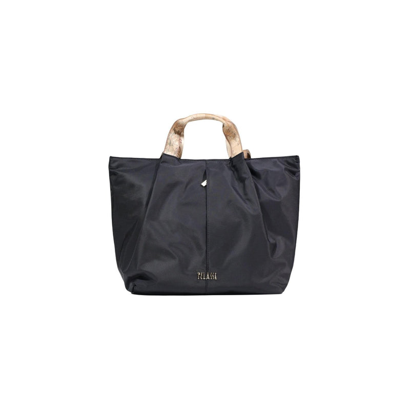 Alviero Martini Prima Classe Black Handbag with Zip Pockets