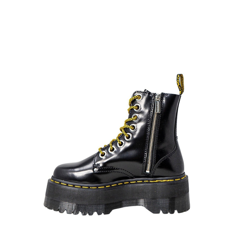 Dr. Martens Women's Black Leather Lace-Up Boots