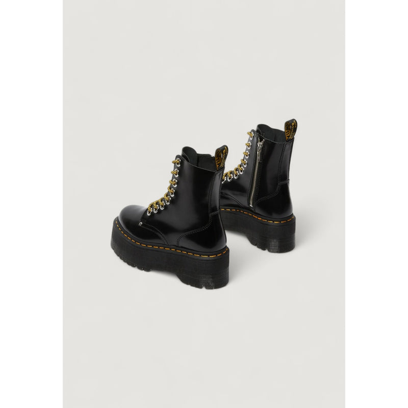 Dr. Martens Women's Black Leather Lace-Up Boots