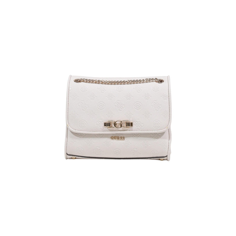 Guess Beige Handbag with Pockets Spring Summer Collection