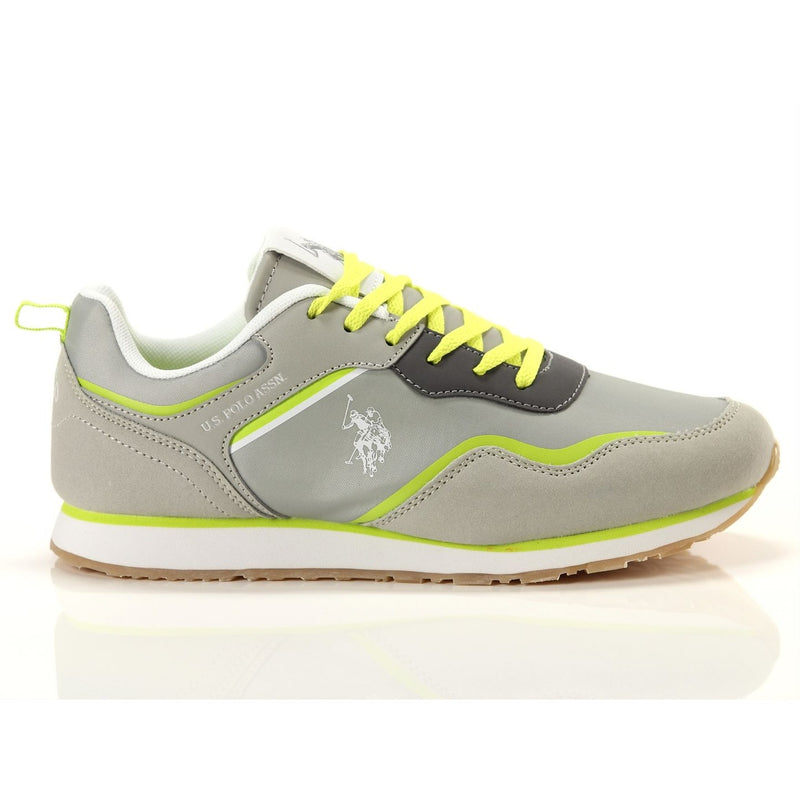 US Polo Assn Women Sneakers in Yellow Suede for Sporty Style