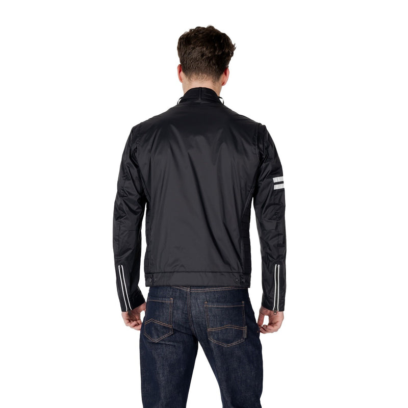 Schwarze Racing Style Jacke