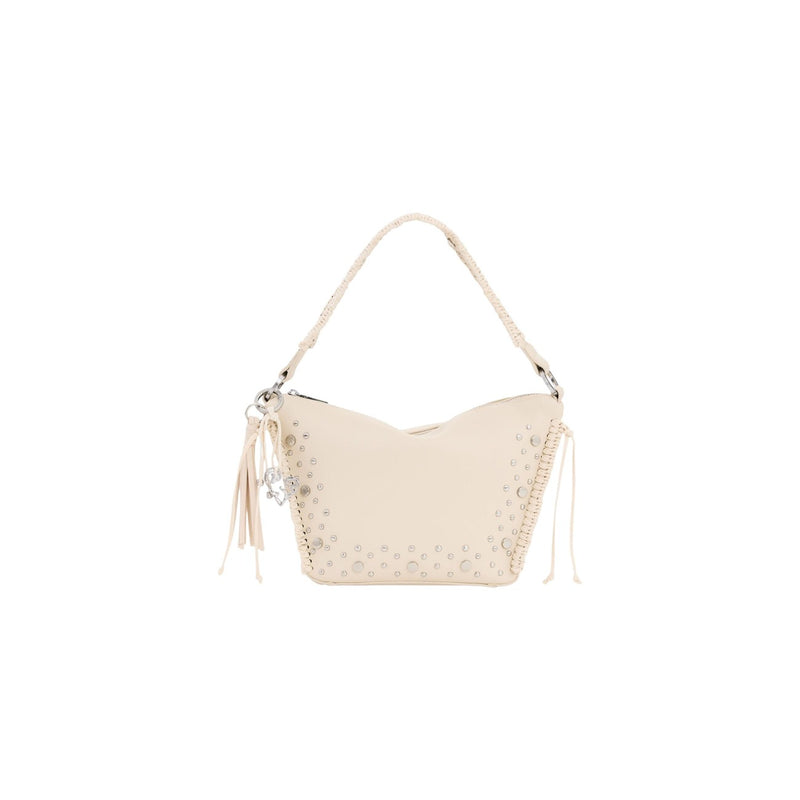 Desigual Beige Women's Handbag with Shoulder Strap