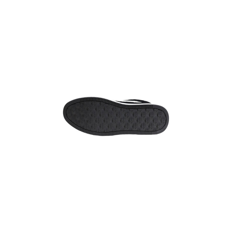 Calvin Klein Black Leather Women Sneakers Fall Winter