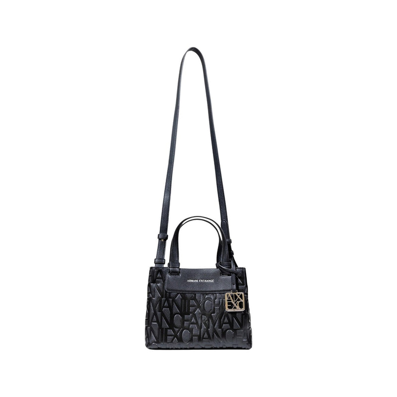 Armani Exchange Black Handbag with Shoulder Strap