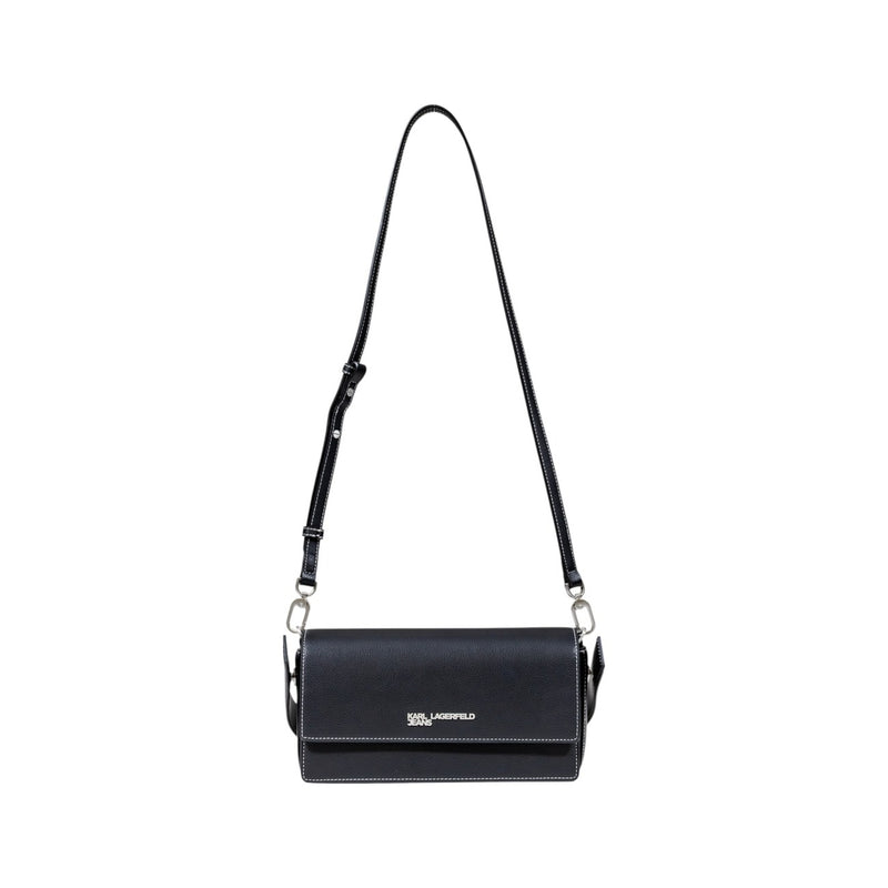 Sac à main noir pour femmes Karl Lagerfeld Jeans avec poches