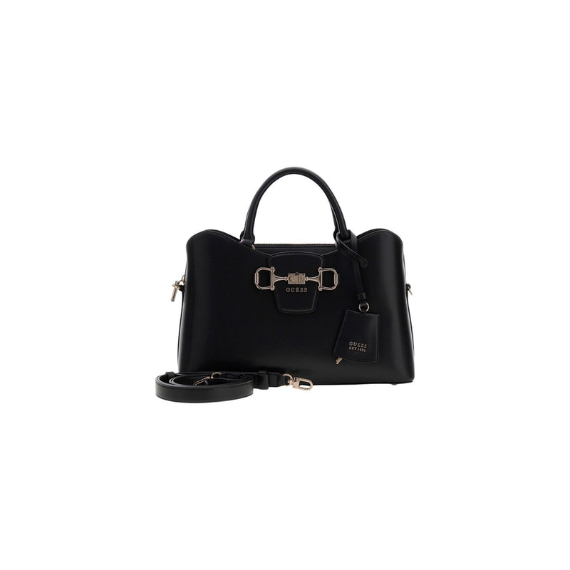 Guess Black Handbag with Shoulder Strap and Pockets