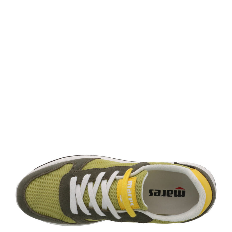 Mares Men Green Slip-On Sporty Sneakers for Modern Style