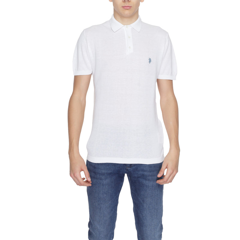 Men's White Polo Shirt