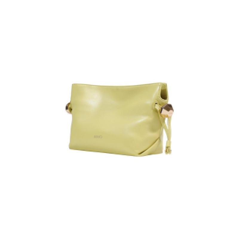 Liu Jo Green Polyurethane Handbag with Inside Pocket