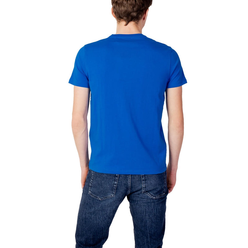 T-shirt à manches longues US Polo Assn bleu clair pour hommes