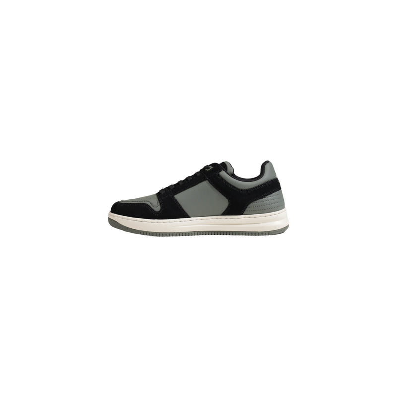 Ea7 Hommes Vert Baskets Automne Hiver