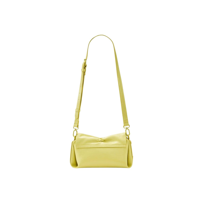 Desigual Yellow Handbag with Shoulder Strap and Pockets