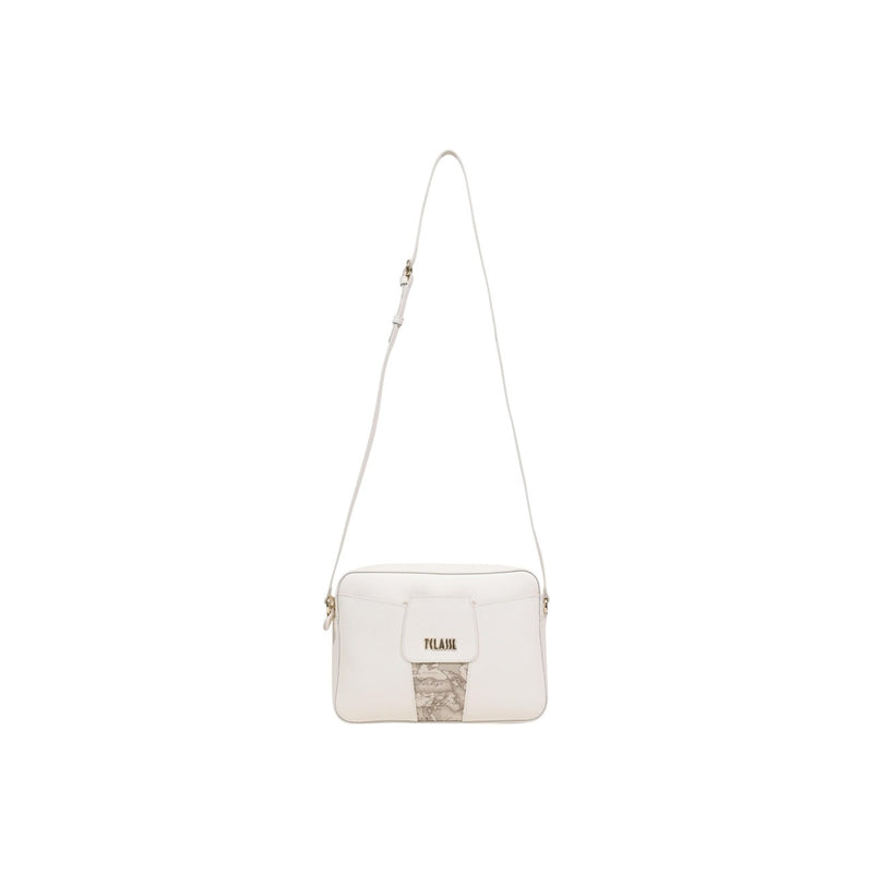 Alviero Martini Prima Classe Beige Print Shoulder Bag