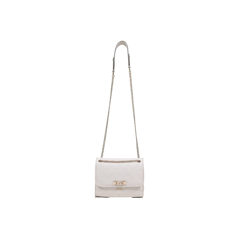 Guess Beige Handbag with Pockets Spring Summer Collection