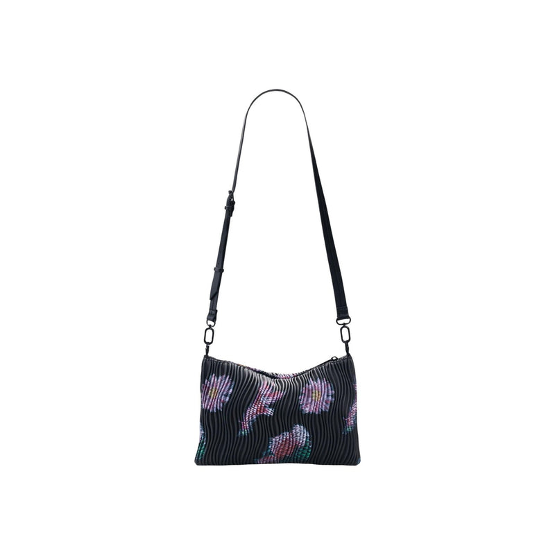 Desigual Black Polyester Handbag with Zip Pocket