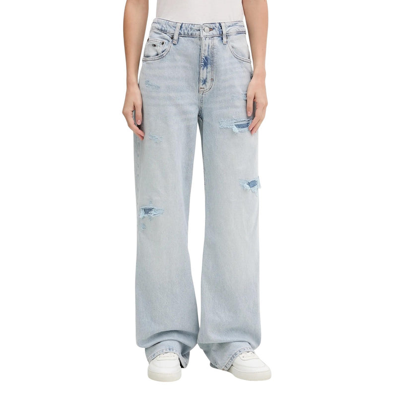 Tommy Hilfiger Women's Light Blue Ripped Jeans