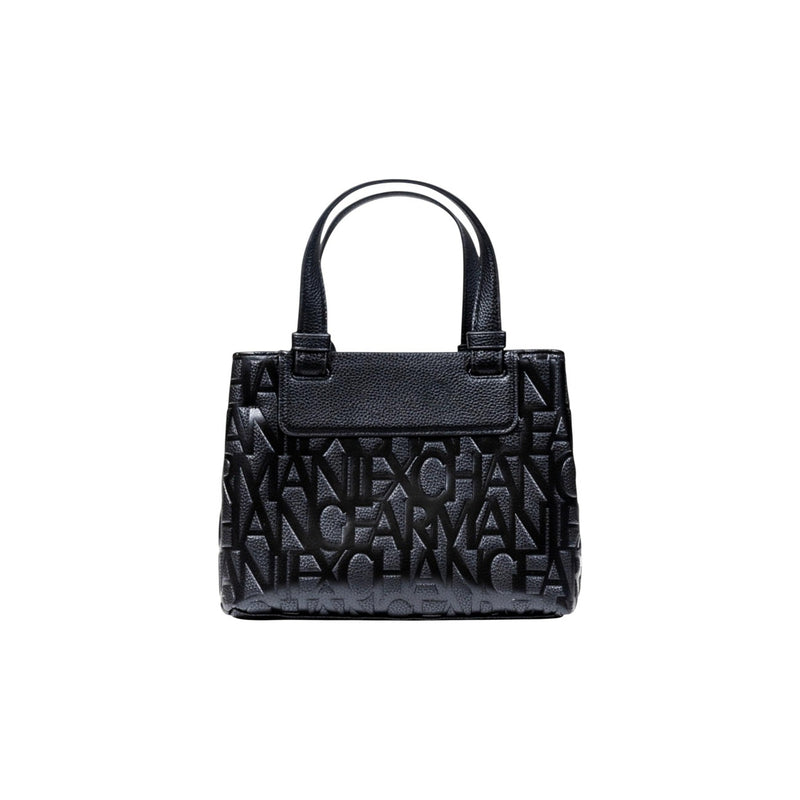 Armani Exchange Black Handbag with Shoulder Strap
