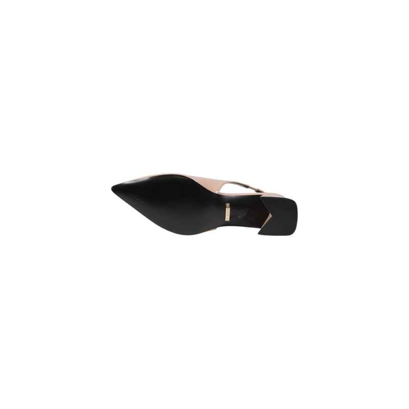 Guess Women Pink Block Heel Sandals with Ankle Strap (Sandales à talons hauts avec bride de cheville)