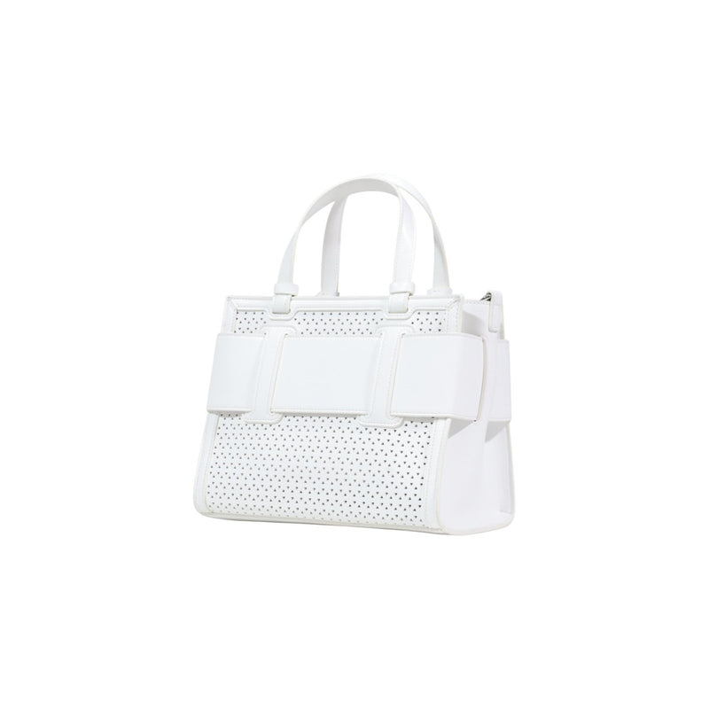 Armani Exchange White Handbag with Shoulder Strap
